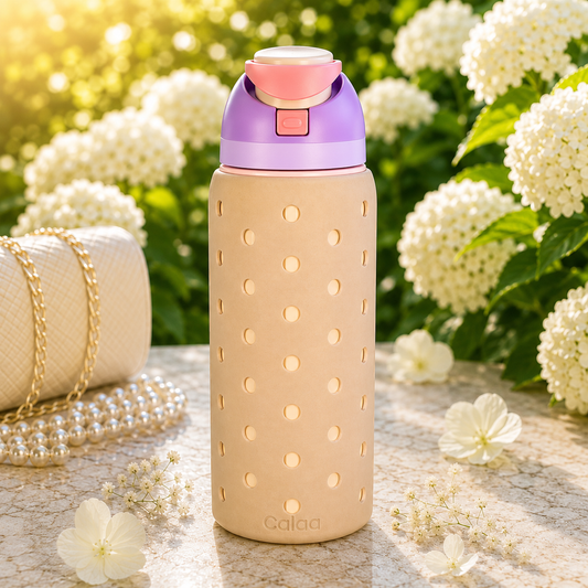 🤍 Beige 32 oz On-the-Go Sleeve